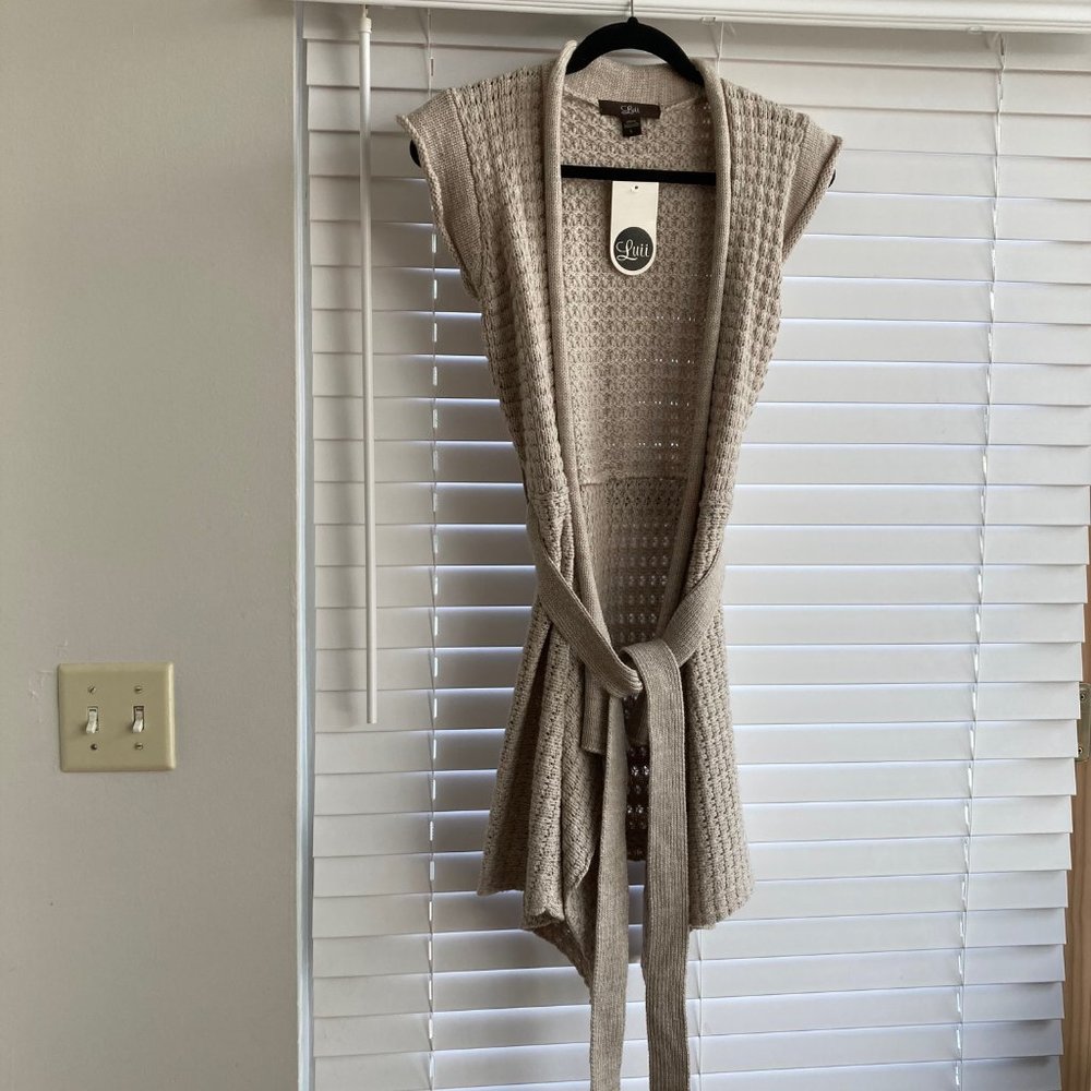 knit vest women